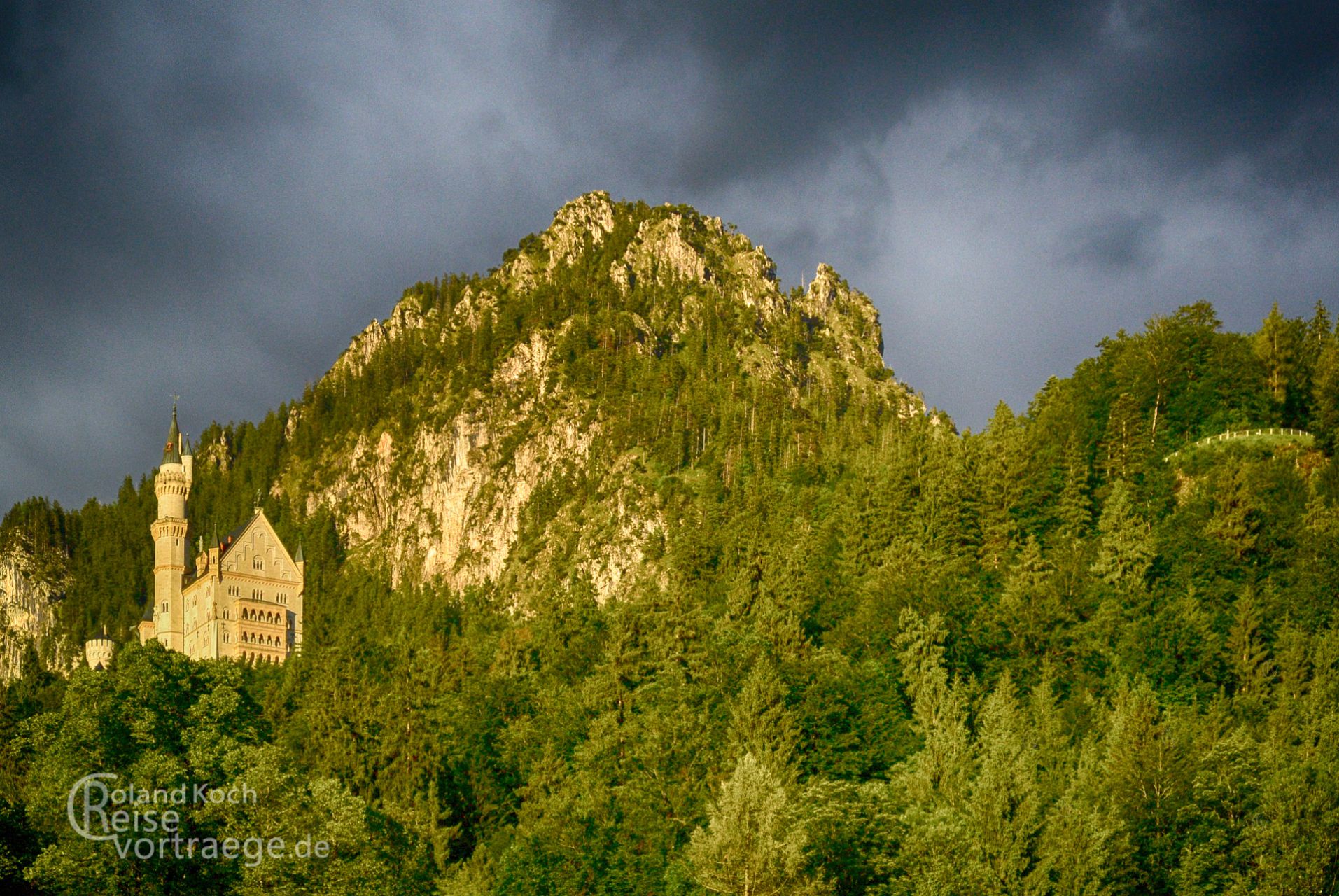 mit Kindern per Rad über die Alpen, Via Claudia Augusta, Schloss Neuschwanstein